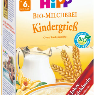HiPP Children's Semolina Milk & Cereal 450 g