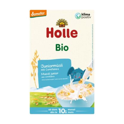 Holle Organic Junior Muesli Multigrain With Cornflakes 250 g